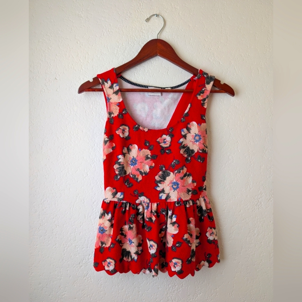 { Anthropologie } Clovelly Peplum Top